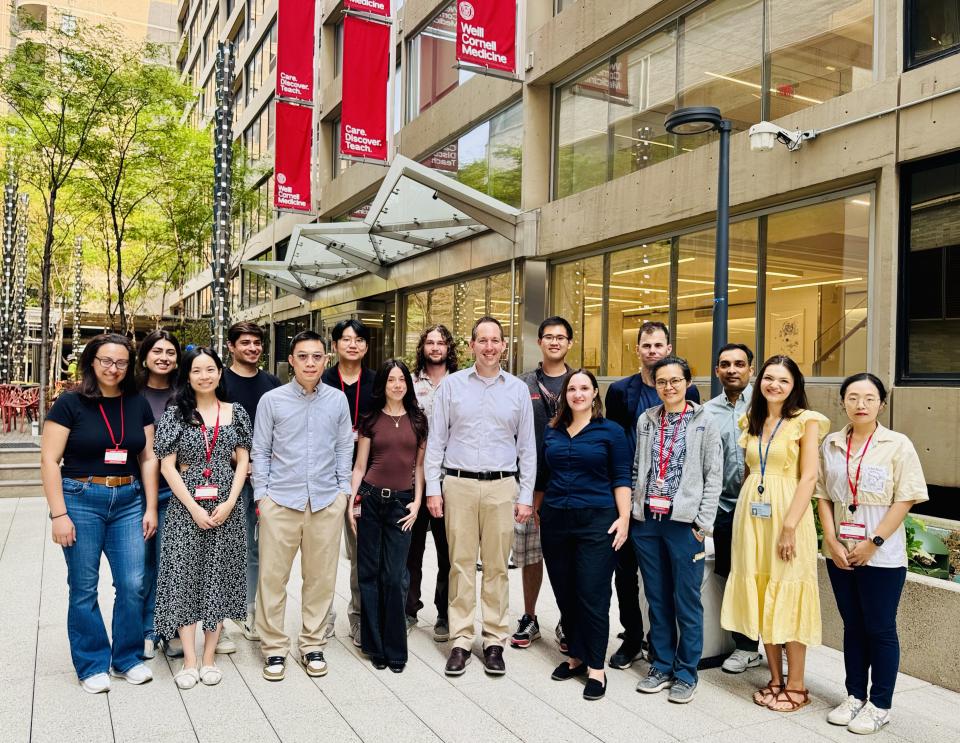 Annual lab group portrait